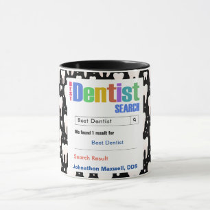 Mug Drôle personnalisé Meilleur cadeau Dentiste