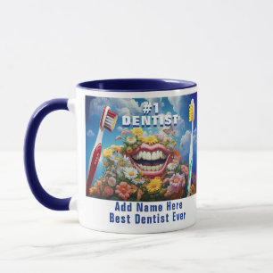 Mug Drôle personnalisé Meilleur cadeau Dentiste