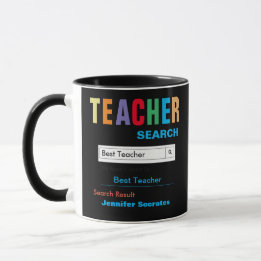 Mug Drôle personnalisé Meilleur cadeau enseignant