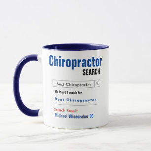 Mug Drôle personnalisé meilleur chiropraticien cadeau 