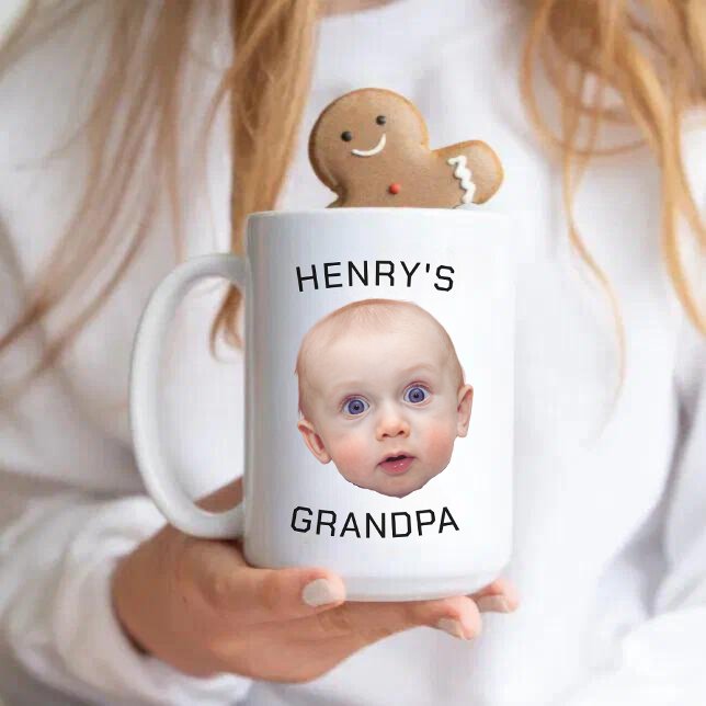 Mug Drôle personnalisé visage bébé (Créateur téléchargé)
