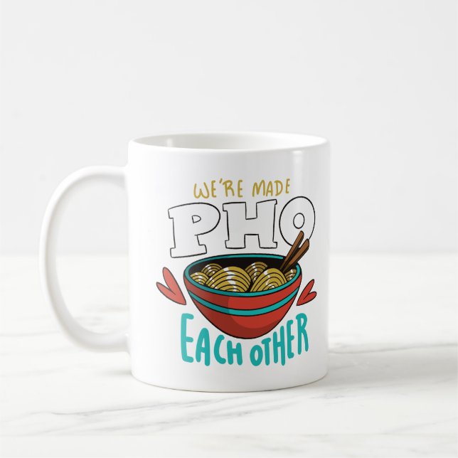 Mug Drôle Pho L'Un L'Autre (Gauche)