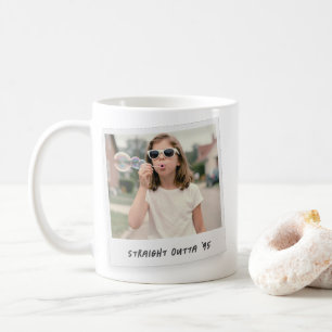 Mug Drôle Photo Personnalisée Rétro 