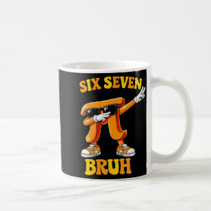 Mug Drôle Pi Day Six Seven Bruh 6 7 Math Meme Enfants 