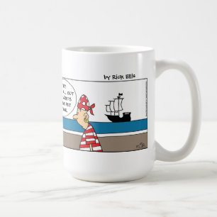 Mug Drôle Pirate de poulet