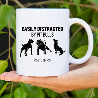 Mug Drôle Pit Bull Chien race