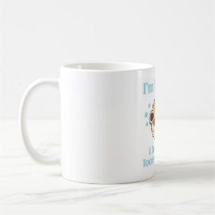 Mug Drôle Poisson Puffer Je ne suis pas gros Je viens