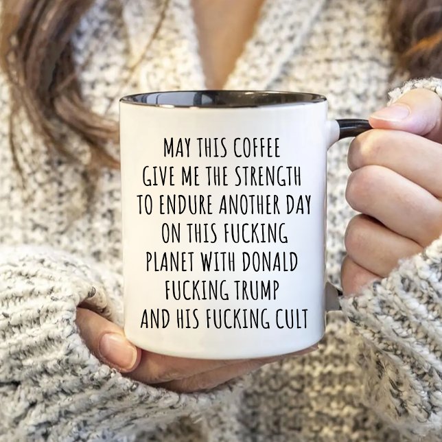 Mug Drôle, politique anti-Trump, cadeau libéral démocr (Créateur téléchargé)
