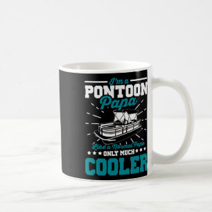 Mug Drôle Pontoon Bateau Papa Comme Un Papa Normal Bat