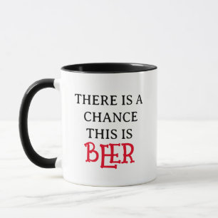Mug drôle pour amateur de bière - Cadeau de tasse 