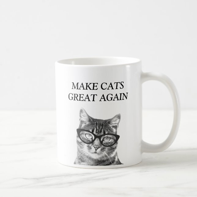 Mug drôle pour amoureux des chats | Rendre sa gran (Droite)