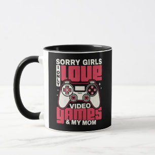 Mug drôle pour joueur passionné de jeux vidéo et m
