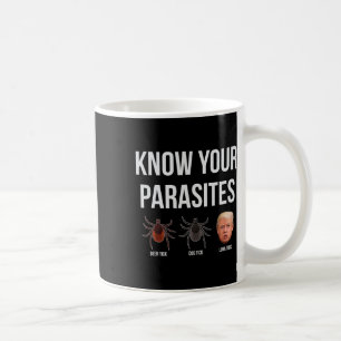 Mug Drôle Président Donald Trump Parasite Lunatique T