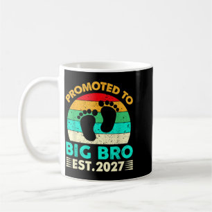 Mug Drôle Promu Grand Frère 2027 Première Fois Grand