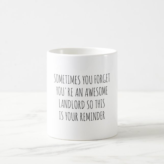 Mug Drôle propriétaire d'appréciation (Centre)
