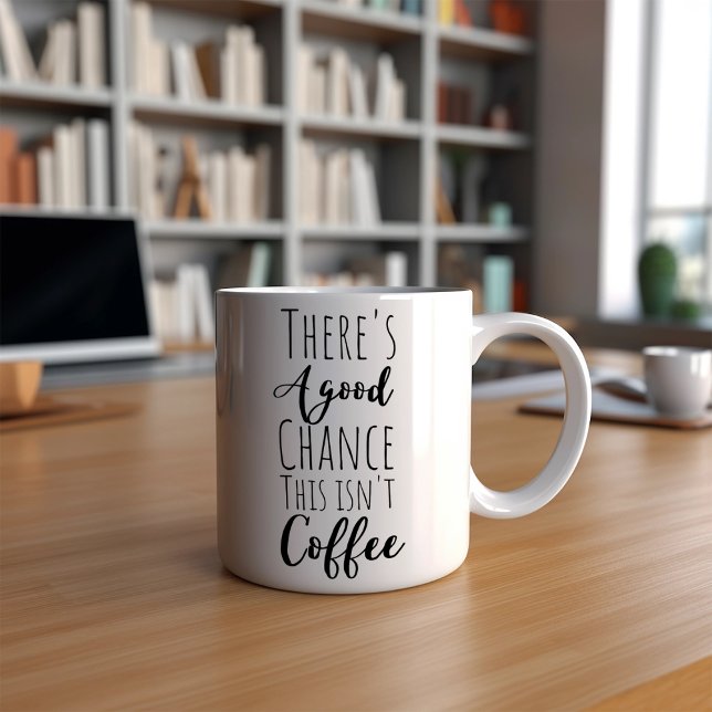 Mug Drôle que ce ne soit pas  (Créateur téléchargé)