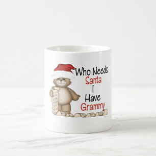 Mug Drôle qui a besoin de Père Noël Grammy