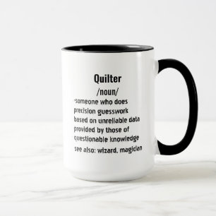 Mug drôle Quilter Définition cadeaux pour hommes femme