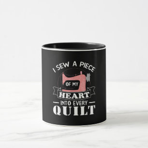 Mug Drôle Quilters Dons