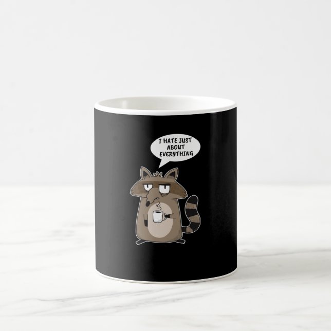 Mug Drôle Raccoon Dire (Centre)