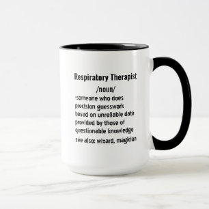 Mug Drôle Respiratoire Thérapeute cadeaux de définitio