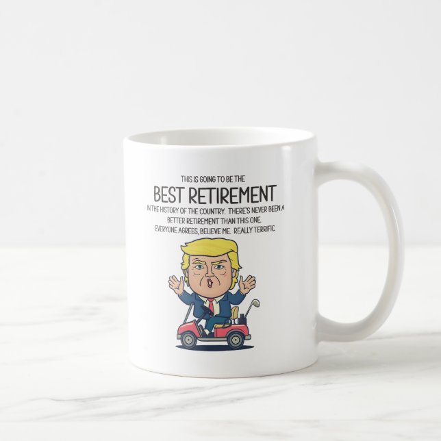 Mug Drôle retraite (Droite)