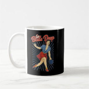 Mug Drôle Rétro Femmes Dix Pin Bowling Go Balls Profon