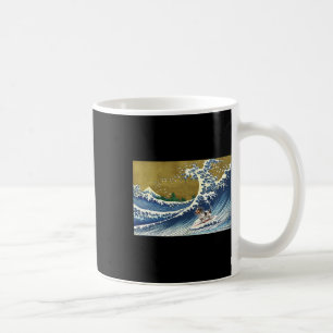 Mug Drôle Rétro Vintage Surfant Sur Une Vague Pield Da