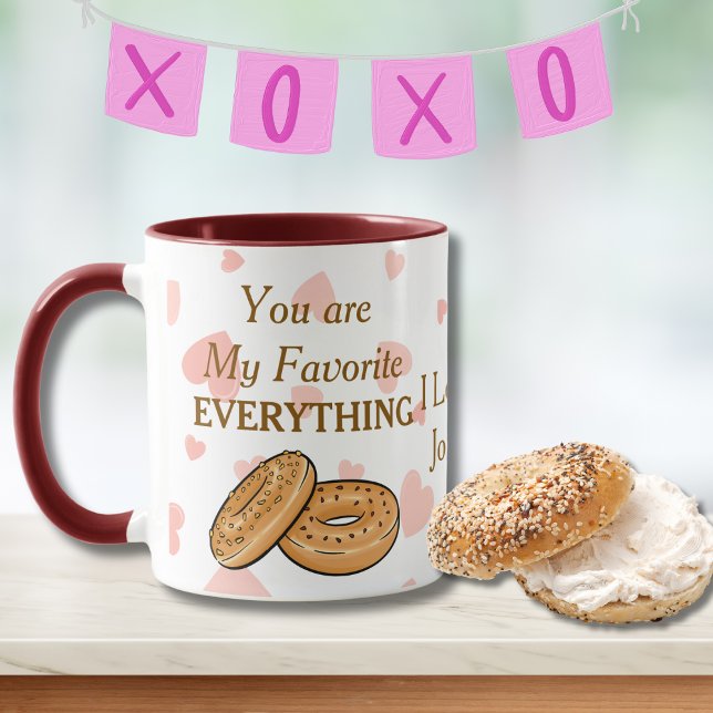 Mug Drôle Romantique Vous êtes mon préféré Tout  (Créateur téléchargé)