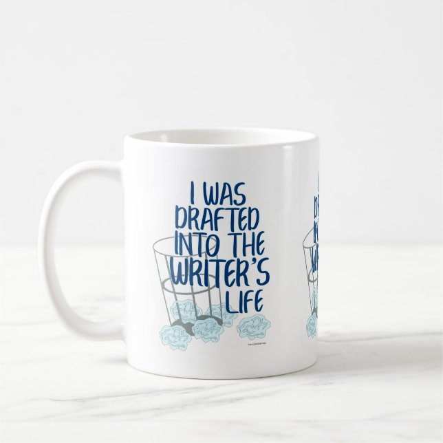 Mug Drôle Rough Draft Slogan (Gauche)