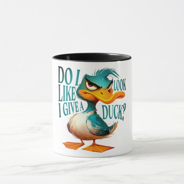 Mug Drôle/Sarcastique Saying Animal/Canard (Centre)