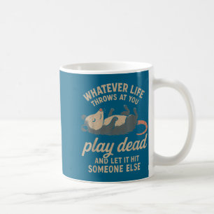 Mug Drôle Sarcastique Ssum Faire Le Mort Pour Les Amat