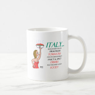 Mug Drôle Saucy épicé italienne femmes et caricature a