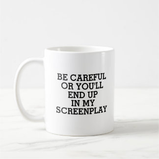 Mug Drôle scénariste Vous Finirez Dans Mon Écran