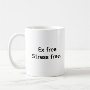 Mug Drôle simple après la rupture des plaisanteries Ty