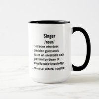 drôle Singer Définition cadeaux pour hommes femmes