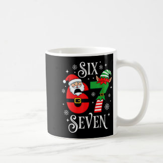 Mug Drôle Six Sept 67 Mème 6 7 Elf Père Noël Noël Pa