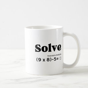 Mug Drôle Six Sept 67 Mème Pemdas École Prof De Maths