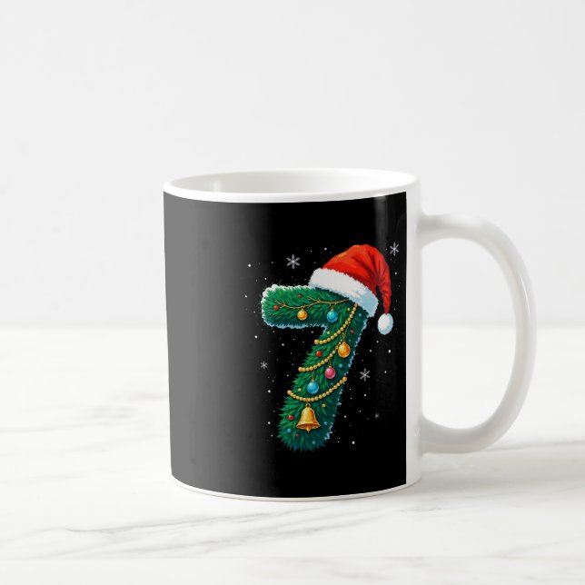 Mug Drôle Six Sept 6 7 Conception de mème Couples Noël (Droite)
