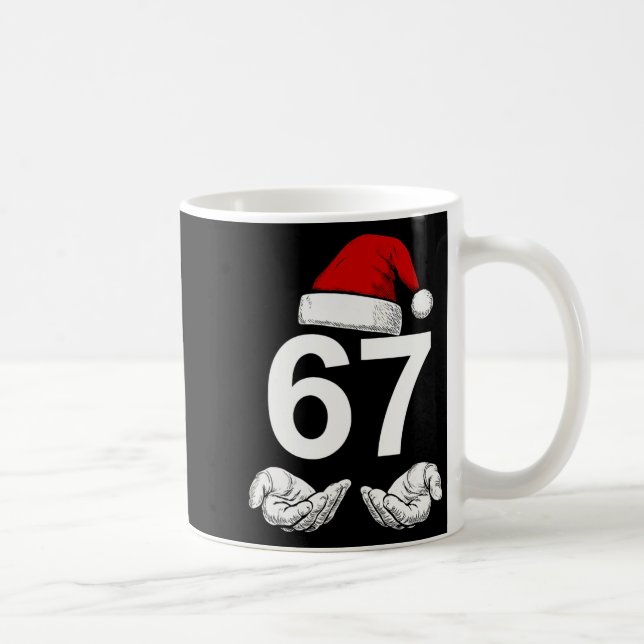 Mug Drôle Six Sept 6 7 Mème Gen Alpha Argot Noël (Droite)