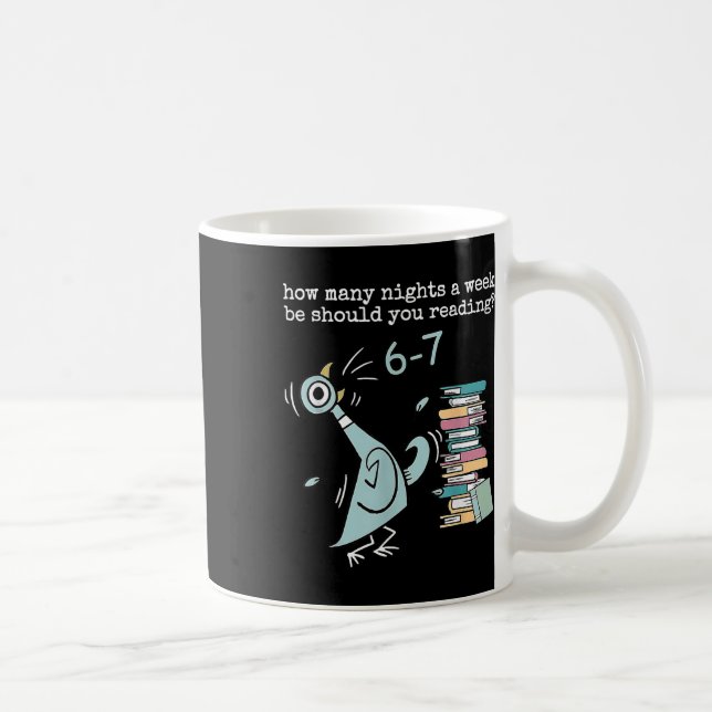 Mug Drôle Six Sept 6 7 Mème Professeur Conception Lect (Droite)