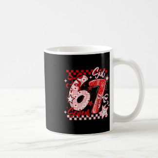 Mug Drôle Six Sept 6 7 Mème Valentine Fille 