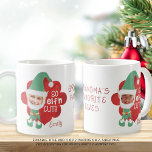 Mug Drôle SO ELF'n CUTE Elf Masques photo Personnalisé<br><div class="desc">Surprenez quelqu'un avec leur(s) cuite(s) préférée(s) habillé(s) comme un elfe avec le dicton SO ELF'n CUTE sur cette tasse drôle et sucrée. Utilisez la même photo pour les deux côtés ou deux photos séparées. Vous pouvez même jouer avec les visages des animaux. Personnalisez avec des noms et votre titre personnalisé...</div>