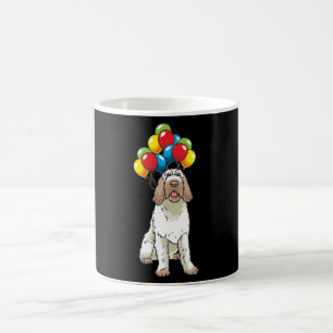 Mug Drôle Spinone Italiano Chien Avec Balloons