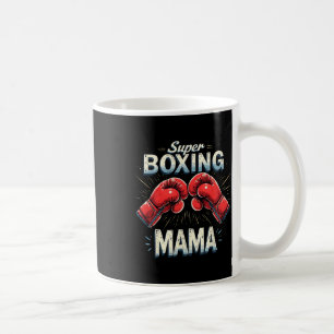 Mug Drôle Super Boxing Mama Fighter Boxing Amateurs De