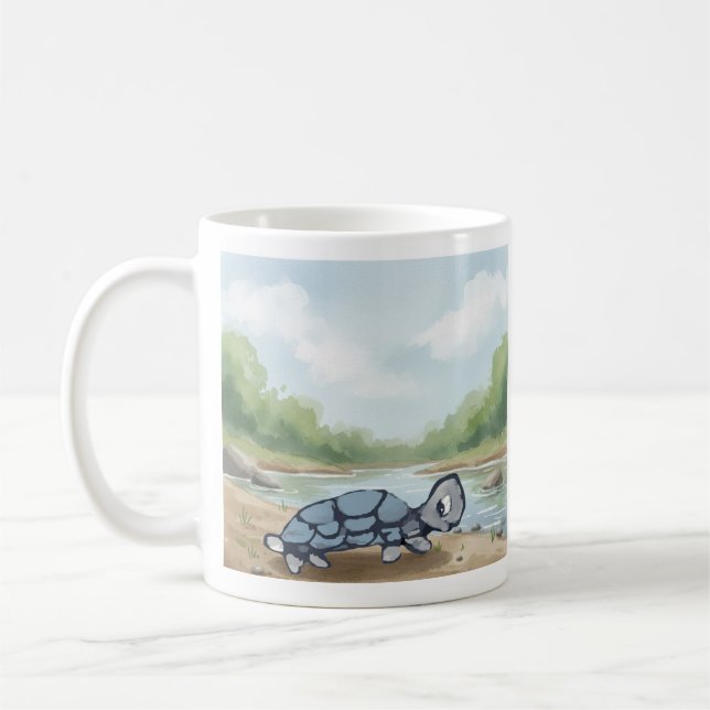 Mug Drôle Tortoise (Gauche)