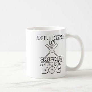 Mug Drôle Tout Ce Dont J'ai Besoin C'est Cricket Et Mo