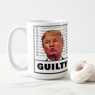 Mug Drôle Trump coupable