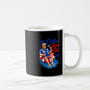 Mug Drôle Trump Détente Le Quatre Dehors