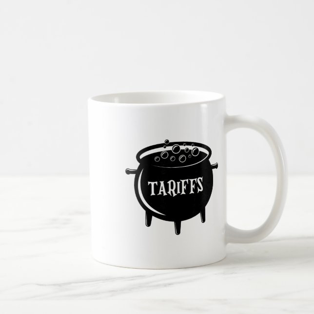 Mug Drôle Trump - Droits de douane du chaudron de sorc (Droite)